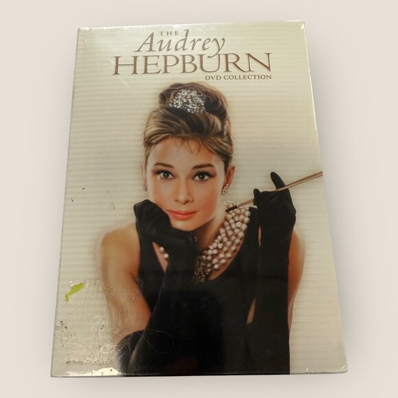 The Audrey Hepburn DVD 3-Disc Set Breakfast at Tiffanys Roman Holiday Sabrina - Picture 2 of 3